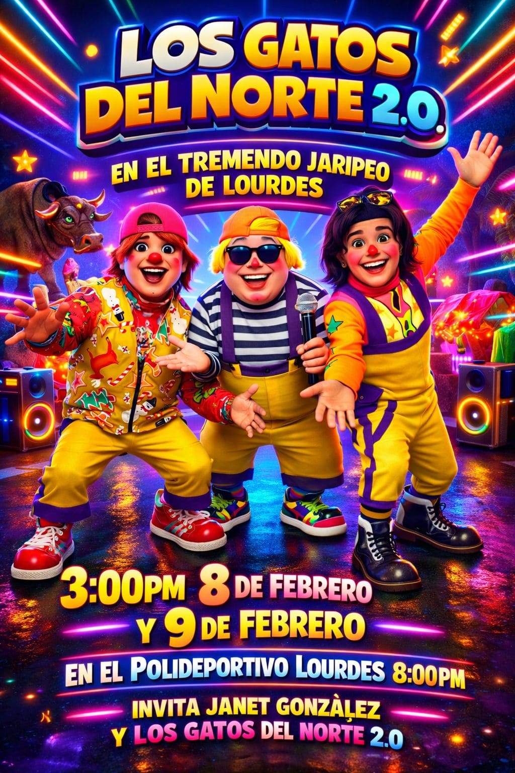 Tremendo Jaripeo de Lourdes.