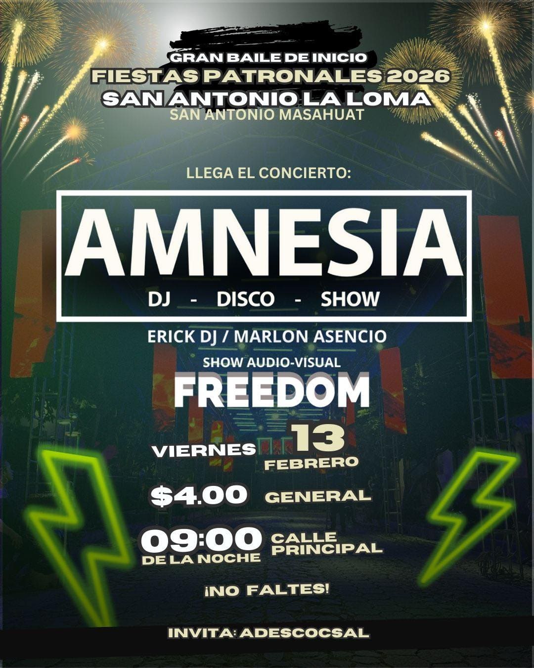Fiestas Patronales En San Antonio La Loma 