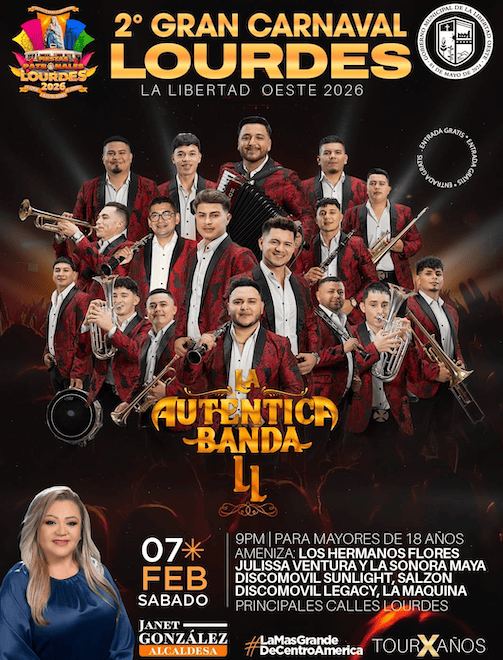 2do Gran Carnaval Lourdes 2026