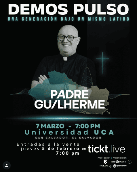 Padre Guilherme En El Salvador 2026