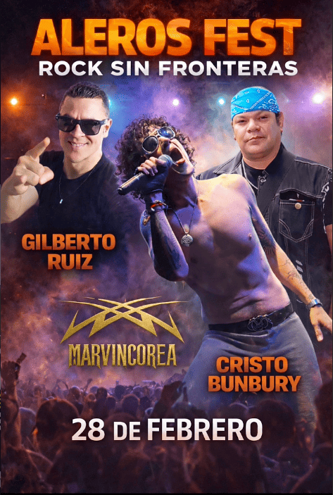 🔥🎸 ALEROS FEST – ROCK SIN FRONTERAS 🎸🔥