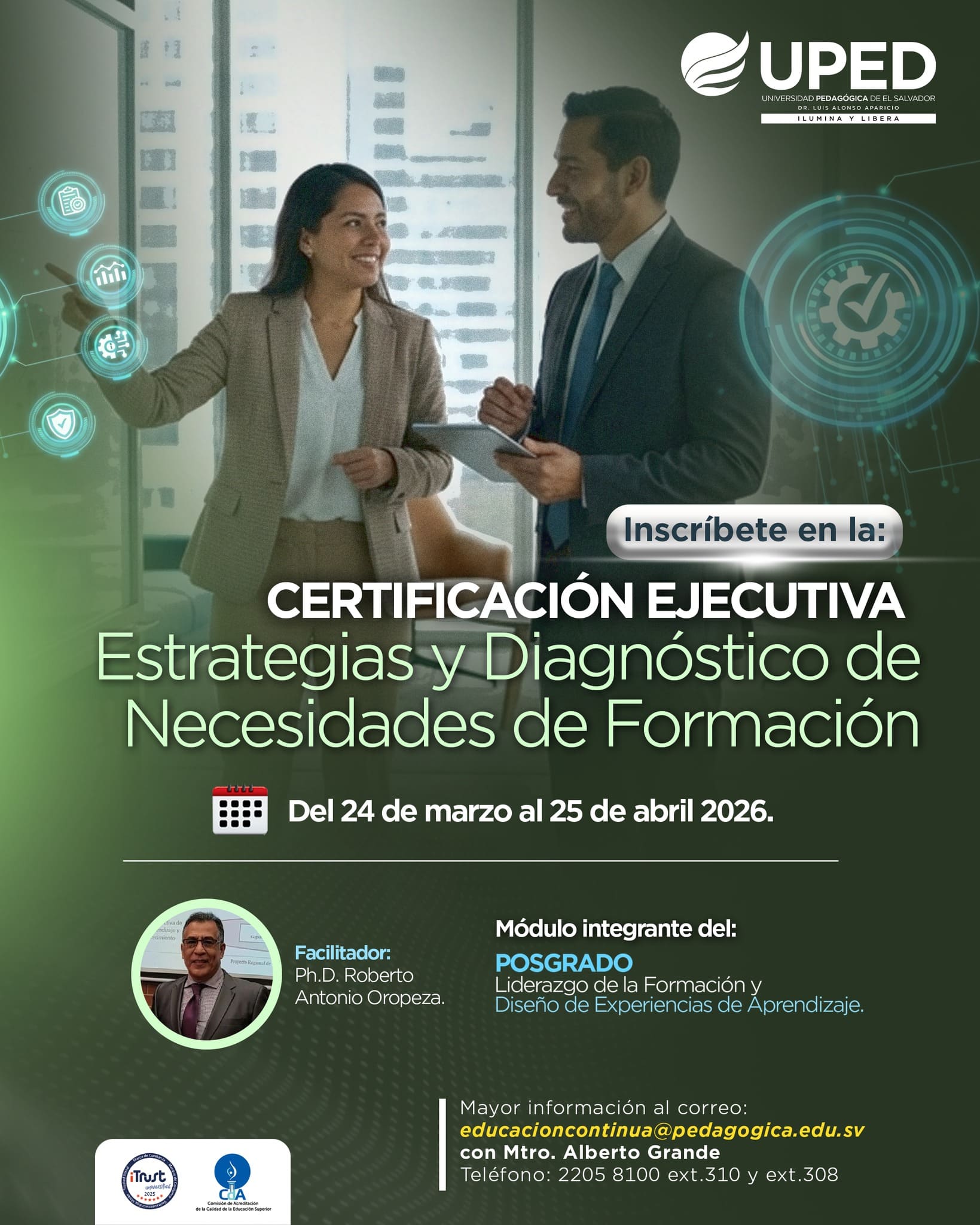 Certificación Ejecutiva de Estrategias y Diagnóstico de Necesidades de Formación
