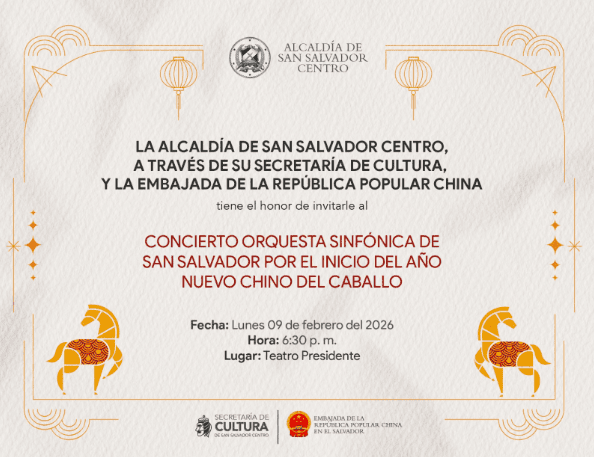 Concierto Orquesta Sinfónica Por El Inicio Del Año Nuevo Chino Del Caballo