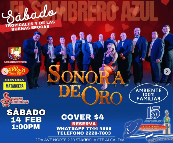 Sábado Tropicales Con La Sonora De Oro