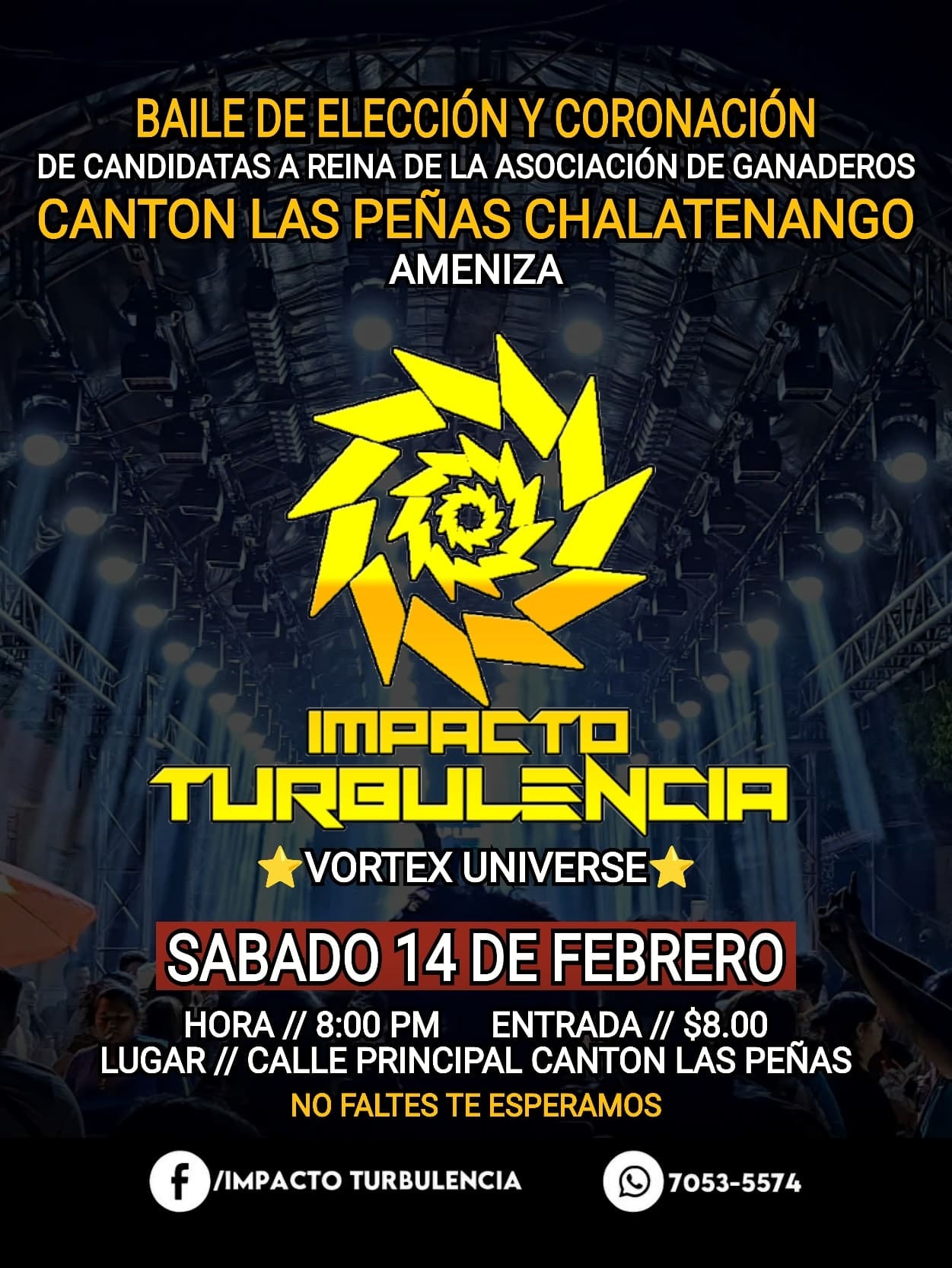 Baile de Elección y Coronación de las candidatas a Reina 🎉