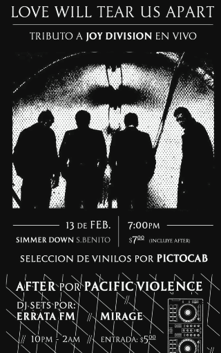Tributo A Joy Dicision En Vivo
