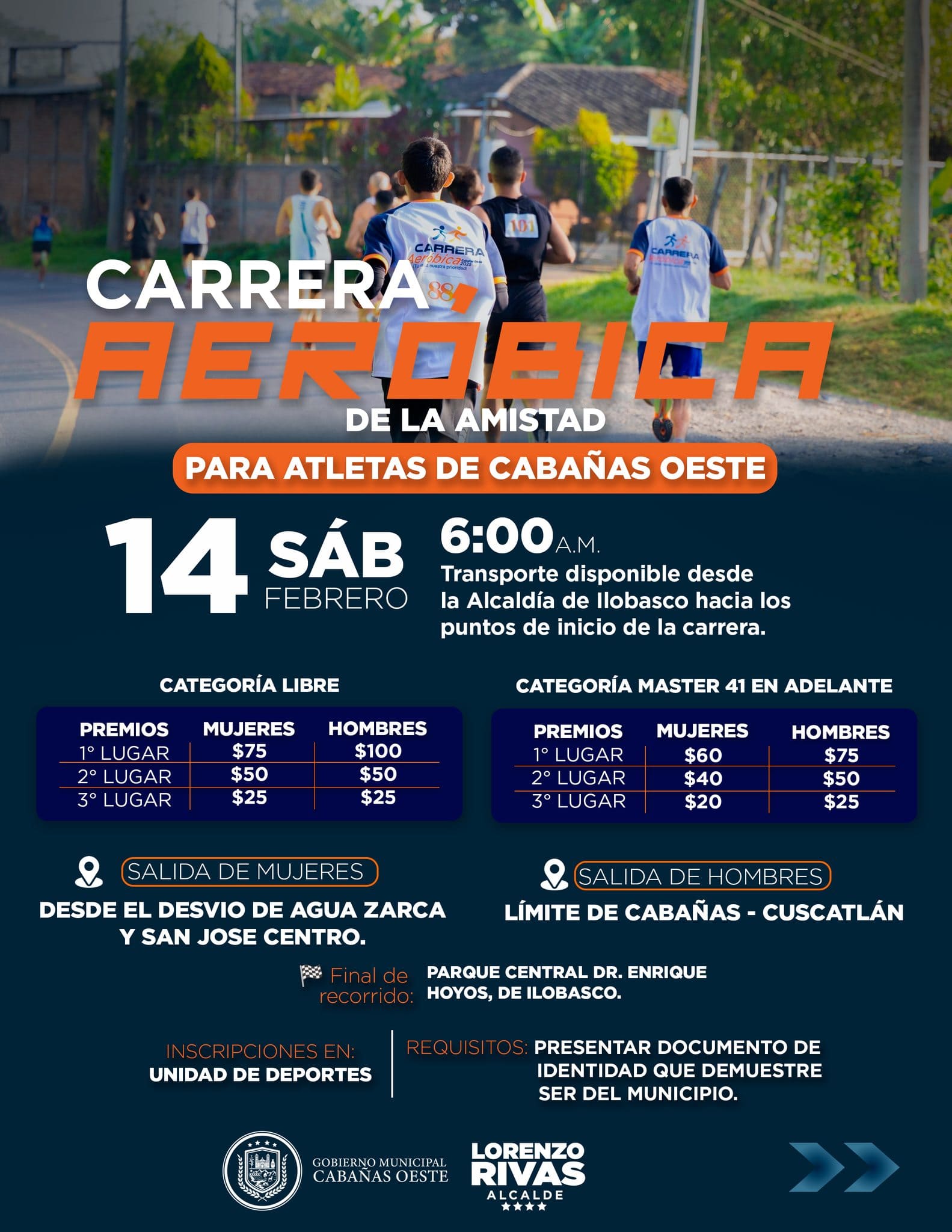 🏃‍♀️🏃‍♂️ Carrera Aeróbica de la Amistad 🏃‍♀️🏃‍♂️