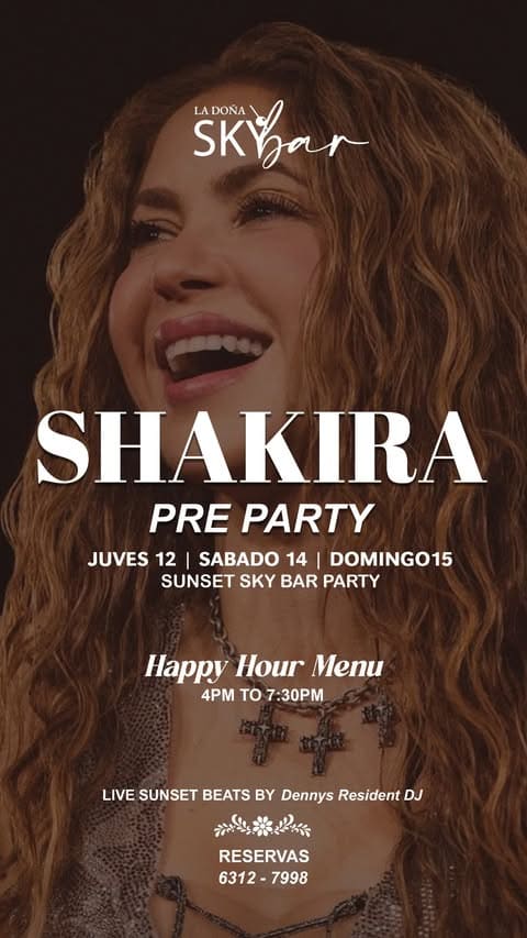 Pre Party De Shakira En La Doña