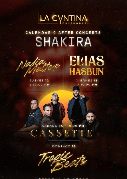 Tropical Beasts, Cassette Y Elias Hasbun En La Cantina GastroBar