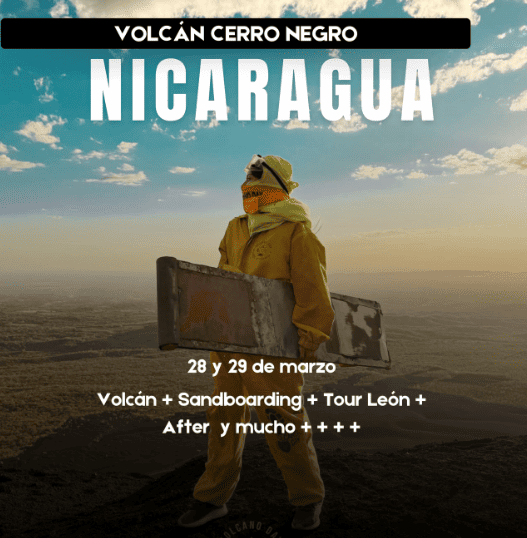 🌍Volcán Cerro Negro, Nicaragua