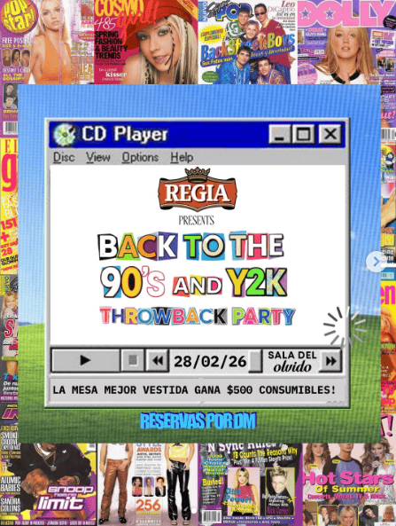 Back To The 90´S And Y2K Party