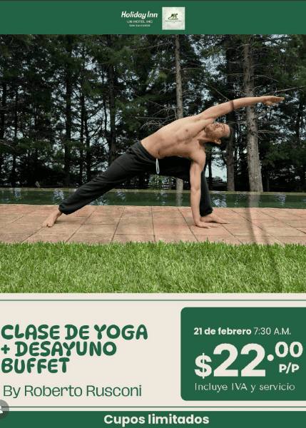 Clase de Yoga + Desayuno Buffet  