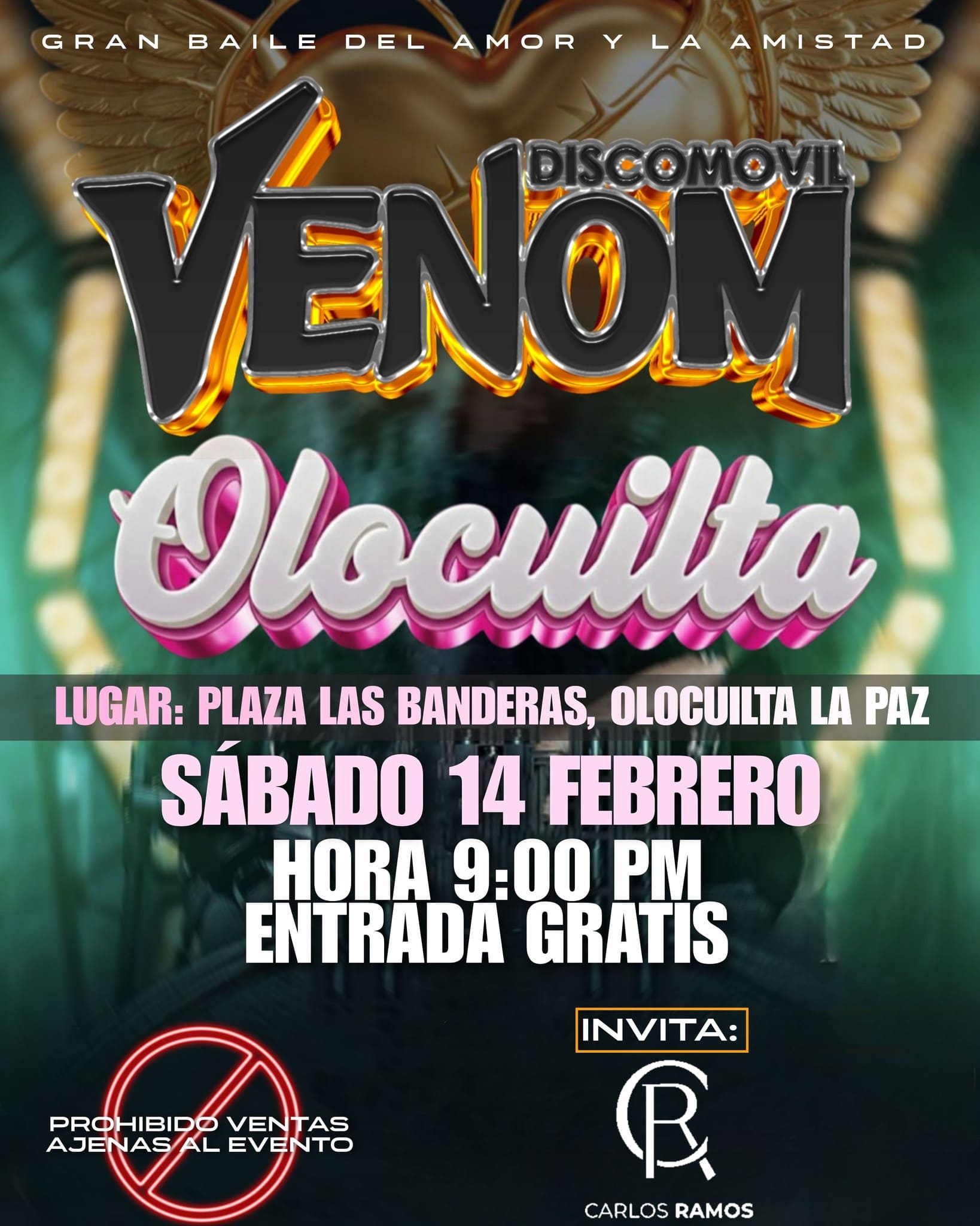 🎉 Gran Baile del Amor y la Amistad 💕  