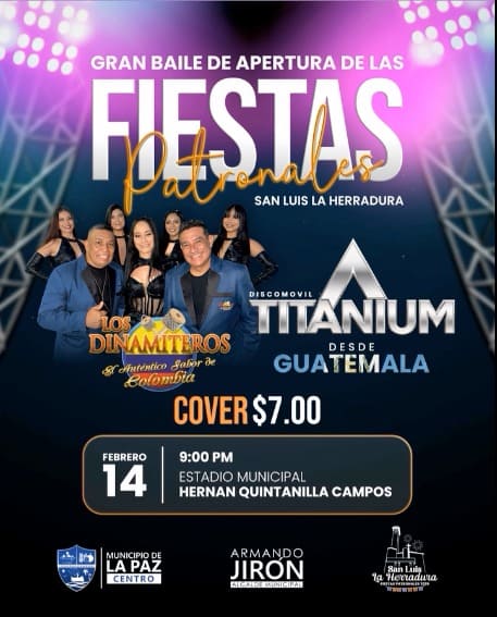 🎉 Gran Baile de Apertura de las Fiestas Patronales  🎉