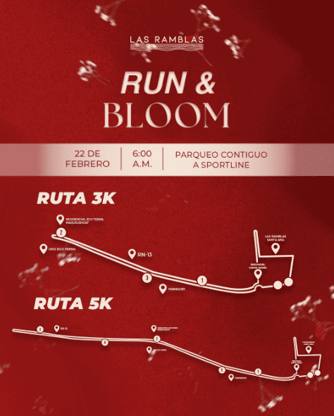 🌸🏃‍♀️ RUN & BLOOM – Las Ramblas 🏃‍♂️🌸