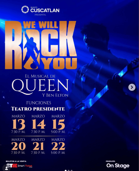 Musical: We Will Rock You:🇸🇻