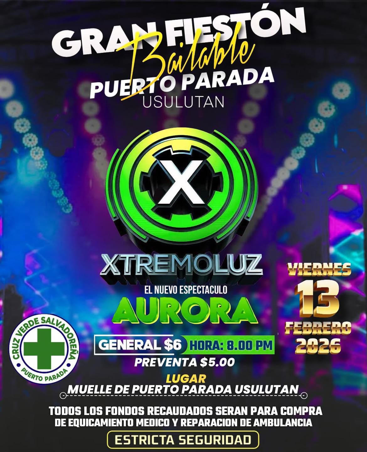 Gran Fieston En Puerto Parada Usulutan