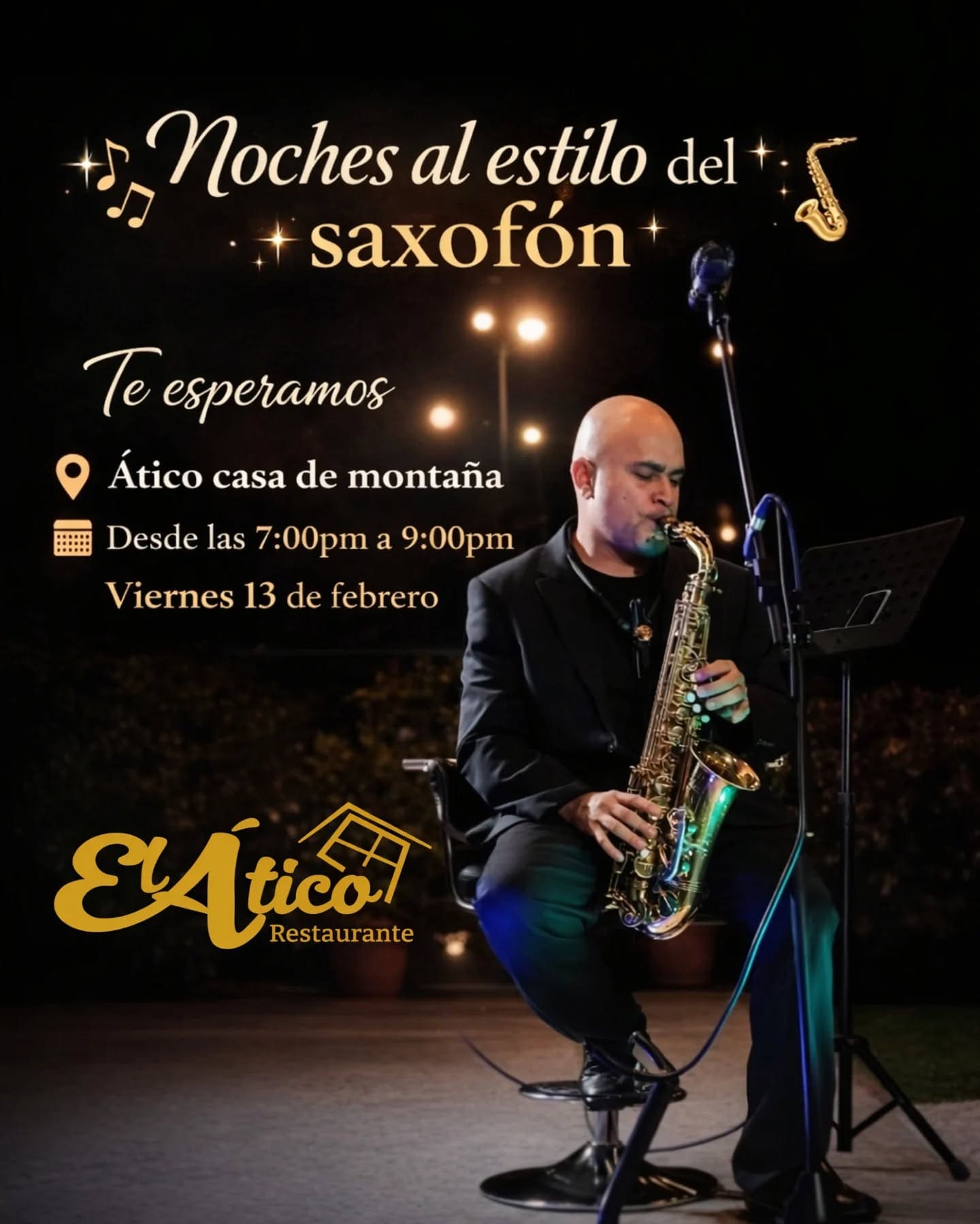 Noche Al Estilo Del Saxofón 