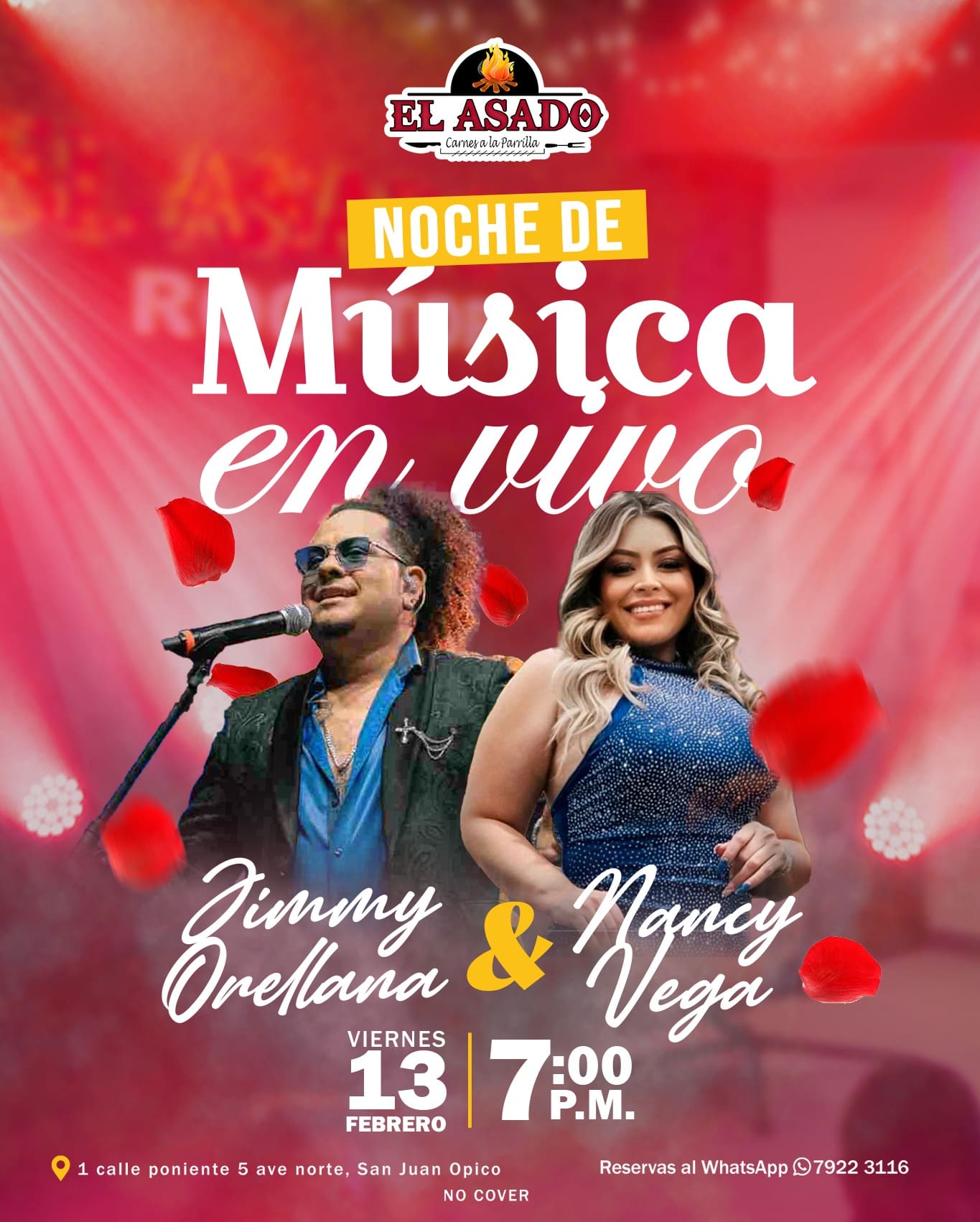 🎶 Noche de Música en Vivo 🎶
