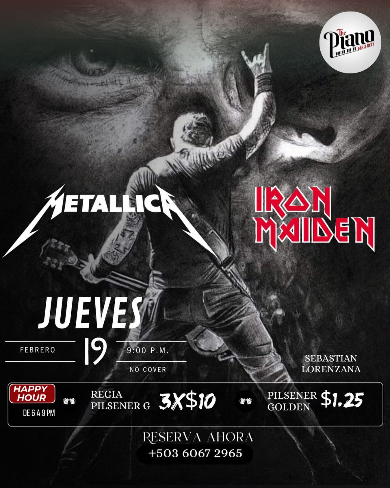 🎸🔥 Noche de Tributos Legendarios 🔥🎸