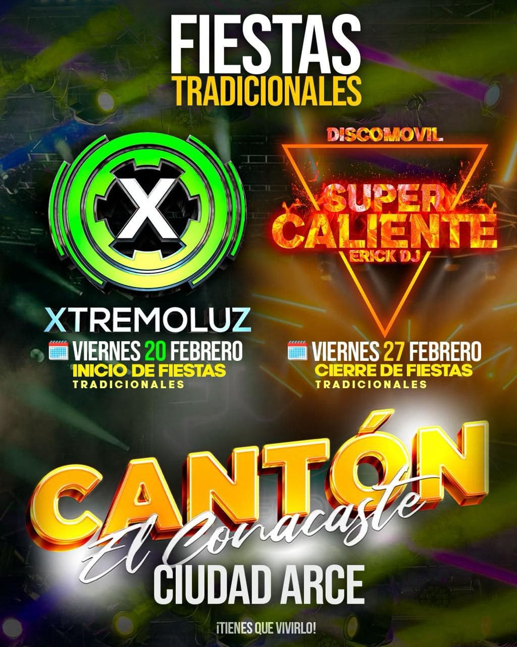 🎉 Fiestas Tradicionales en Cantón El Conacaste, Ciudad Arce 🎉