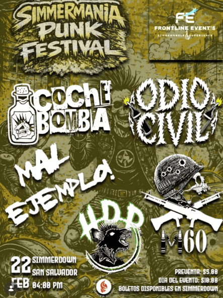 SimmerMania Punk Festival 📍