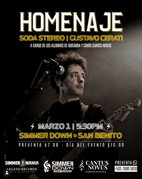 🎸✨ Homenaje a Soda Stereo y Gustavo Cerati ✨🎤