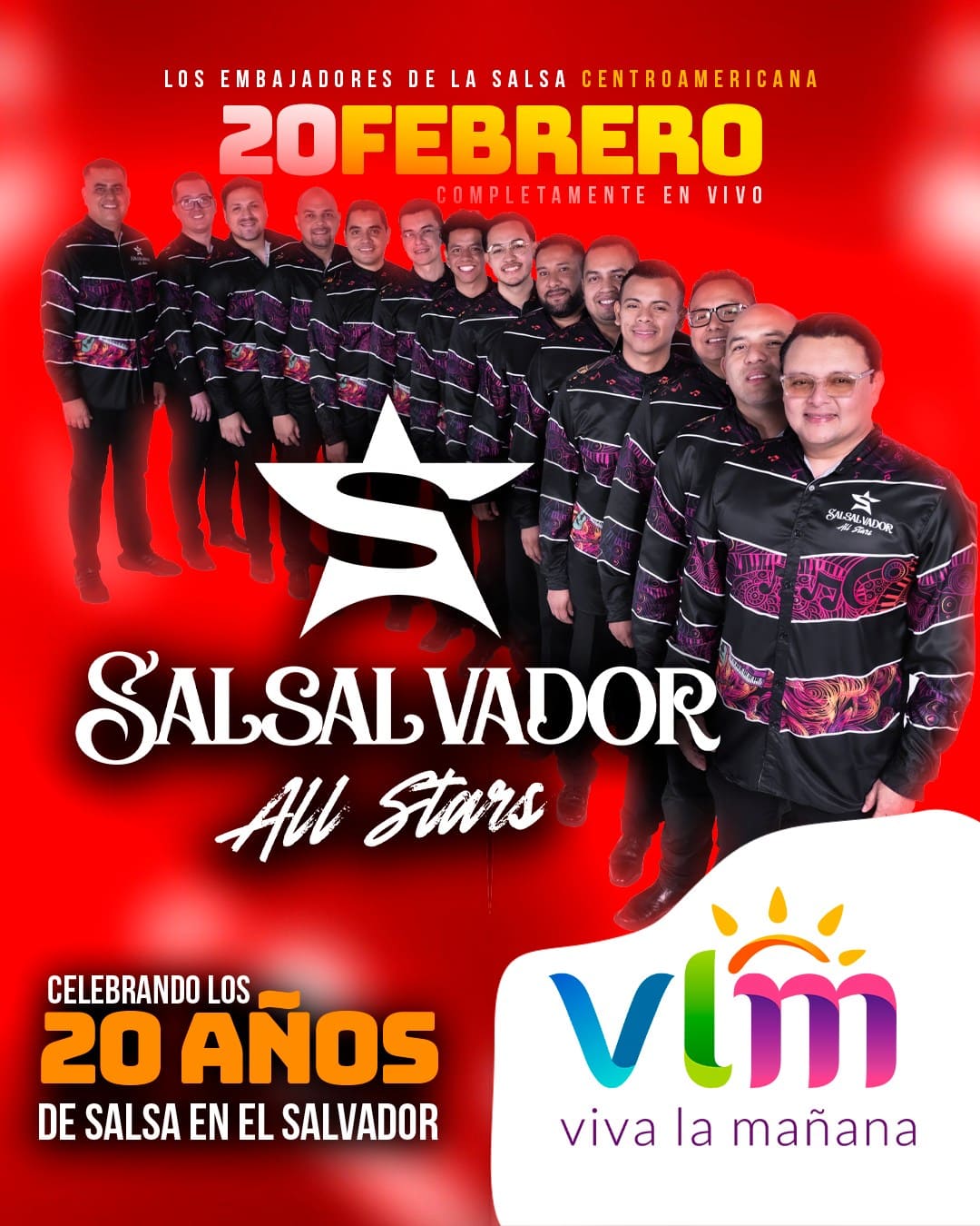 Celebración De 20 Años De Salsalvador All Stars