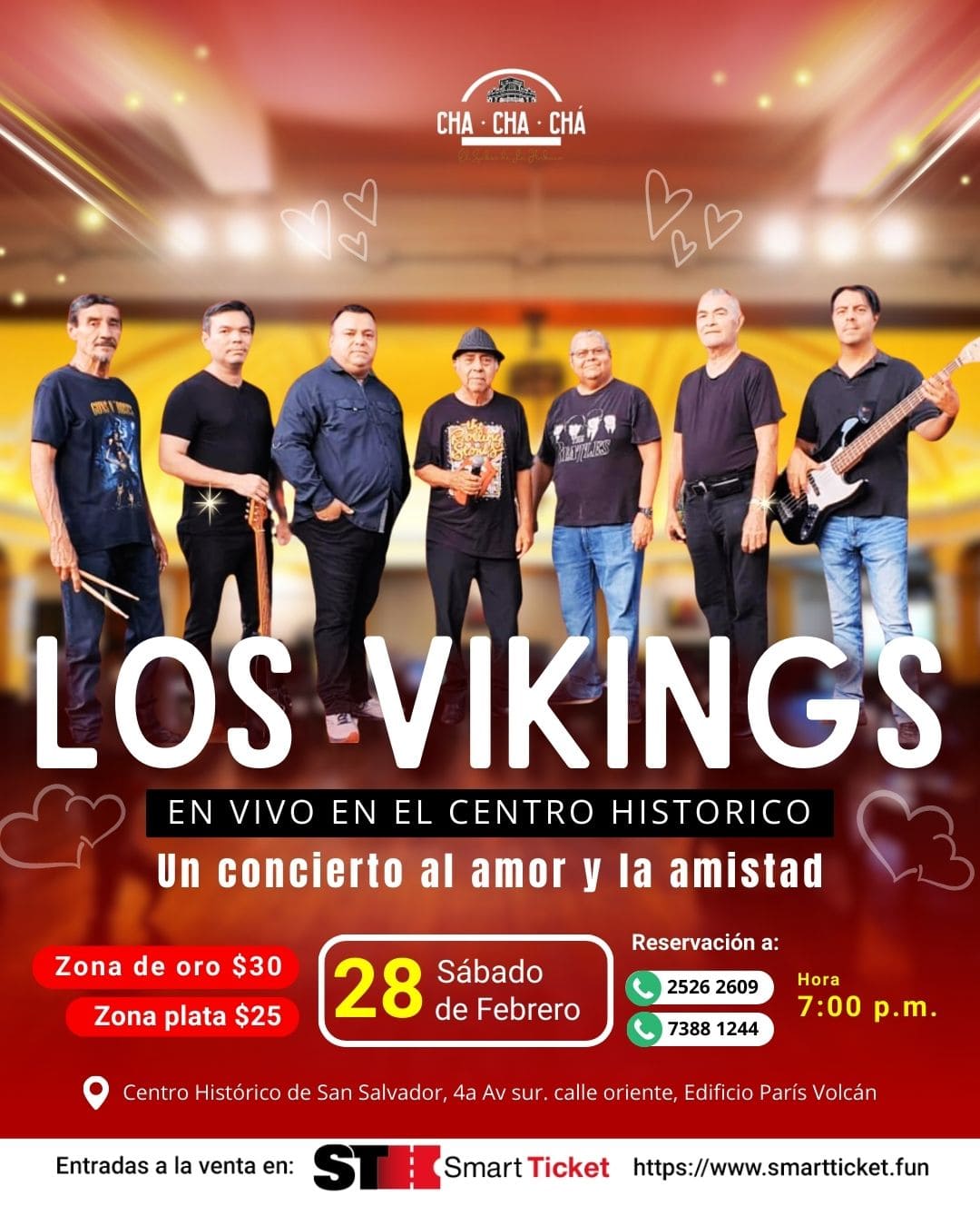 🎶 Los Vikings en Vivo – Concierto al Amor y la Amistad 🎶