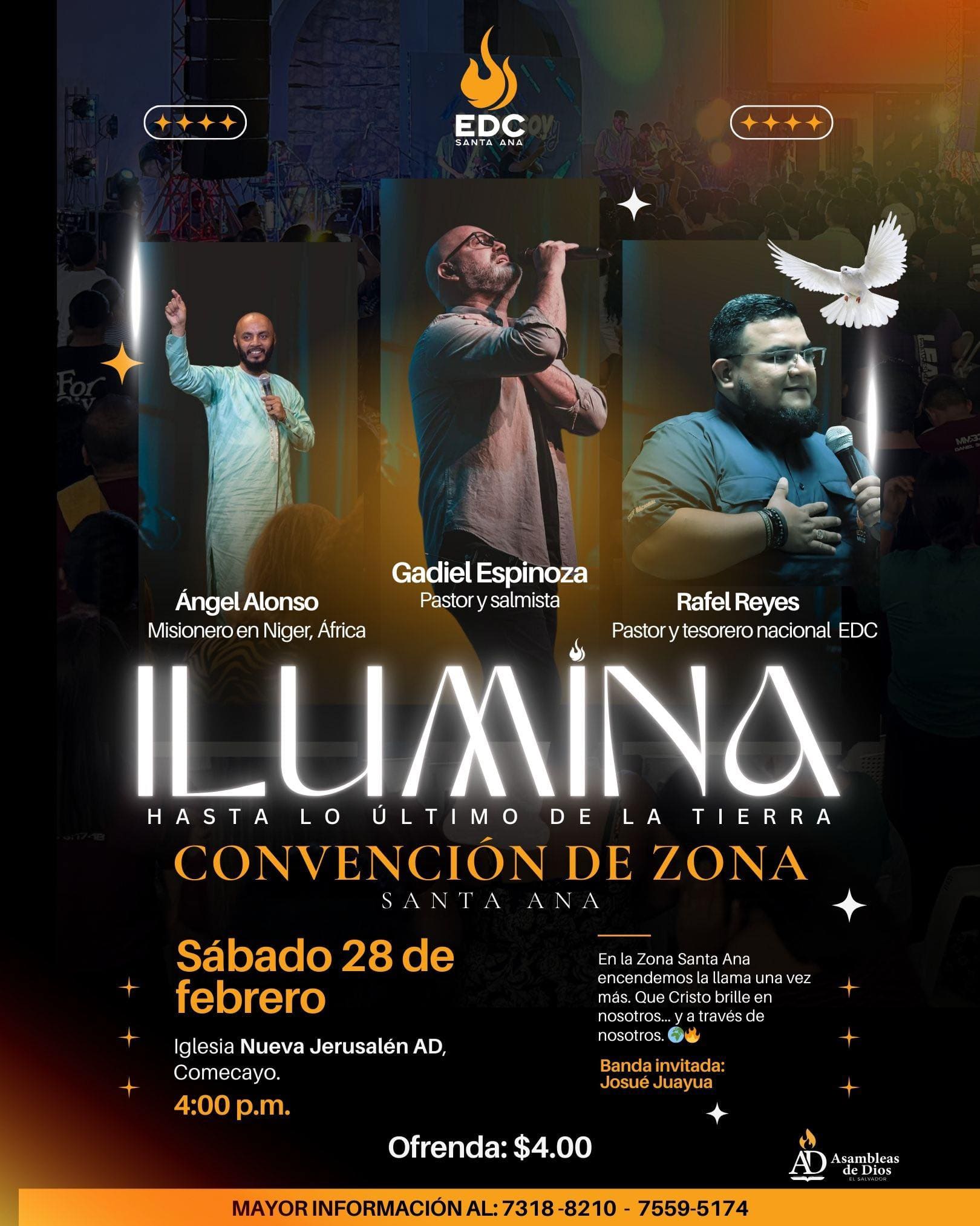 ✨ Convención de Zona Santa Ana – Asambleas de Dios ✨