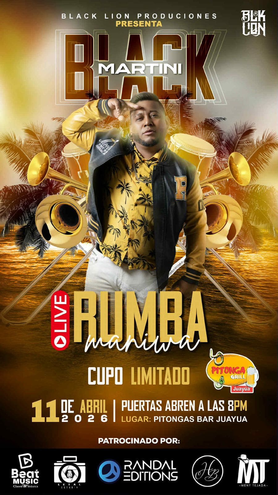 🎶✨ BLACK MARTINI EN CONCIERTO ✨🎶