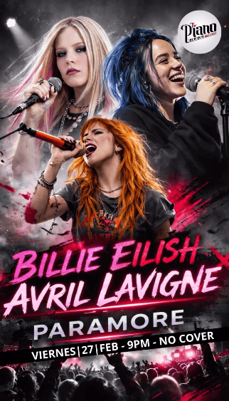  ¡Noche de rock y energía en Piano El Bar de Rock! 🎤