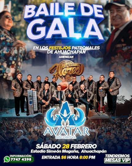 🎉✨ ¡Gran Baile de Gala en Ahuachapán! ✨🎉