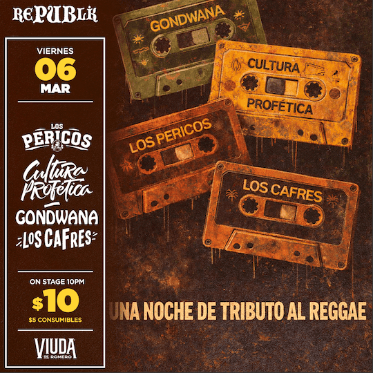 Tributo a Los Pericos, Cultura Profetica, Gondwana y Los Cafres