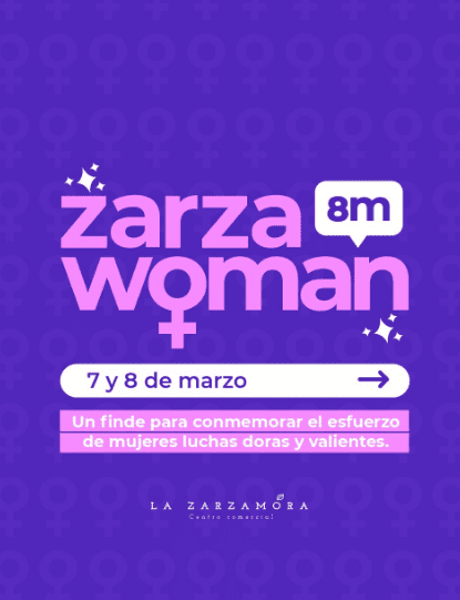 Clase de Baile temática morado y Taller gratuito Portraits & Charms