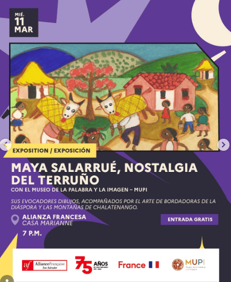 MAYA SALARRUÉ, NOSTALGIA DEL TERRUÑO